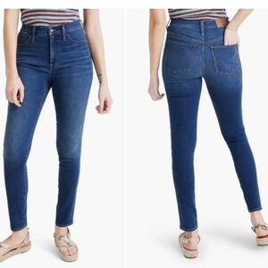 Madewell 10" Roadtripper High Rise Button Fly‎ Skinny Jeans Size 26 Tall